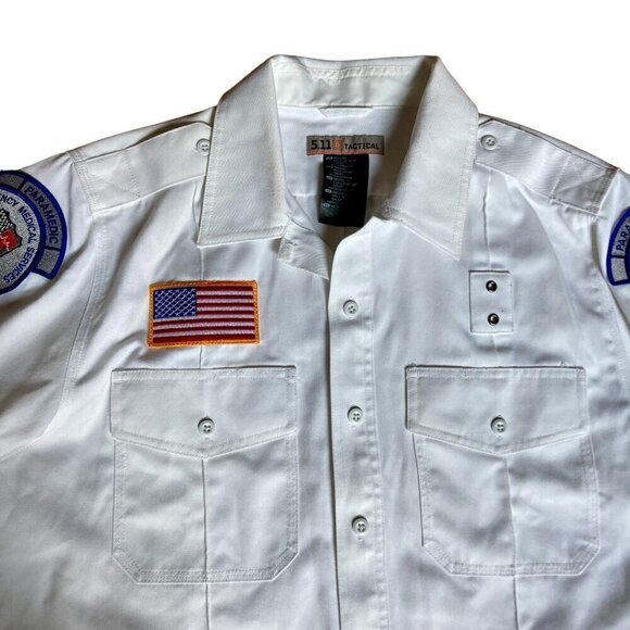 5.11 Tactical Paramedic Shirt EMS Emergency Medical Services Size Medium Short - Picture 2 of 6